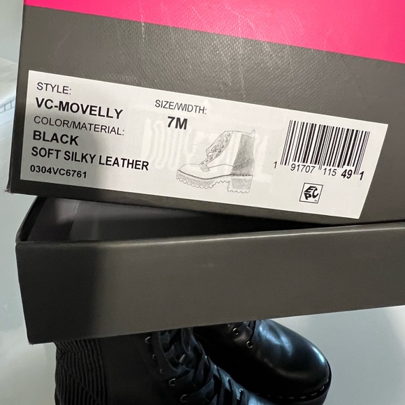 Vince Camuto Movelly Black Boots - Picture 7 of 7